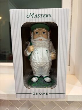 2026 Master Mini GnomeMasters- White and Green Golf Gnome Figurine